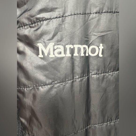 Marmot‎ Black Men's Vest- XXL, Zipper works, but stiff - Picture 2 of 6